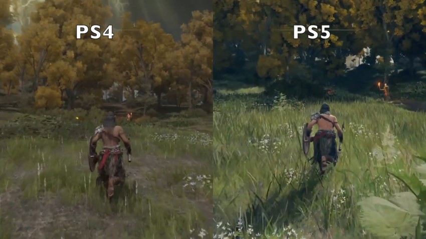 Compare Elden Ring PS4 vs PS5