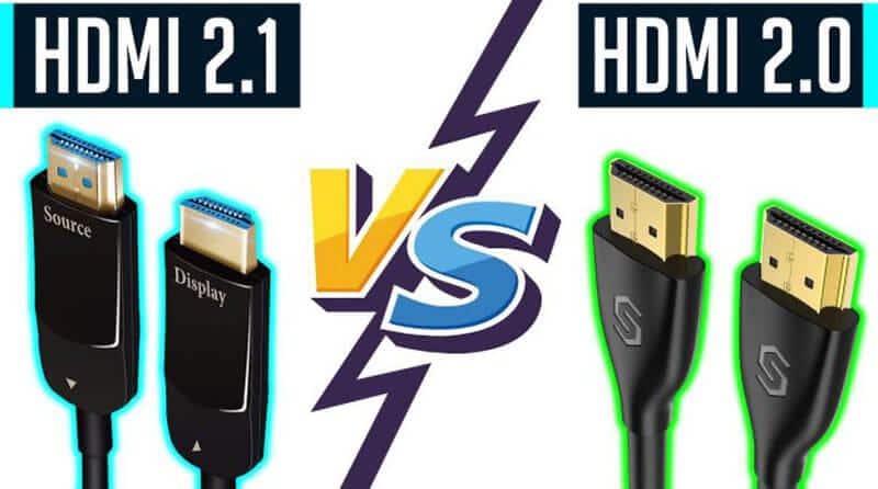 HDMI 2.0 and HDMI 2.1